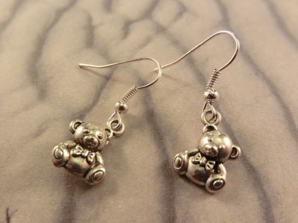 Teddy Ohrringe Vintage Optik Bär Kuscheltier